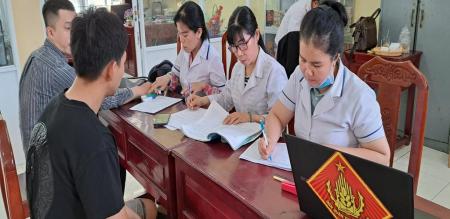 UBND XÃ TÂN PHÚ ĐÔNG SƠ TUYỂN SỨC KHỎE NGHĨA VỤ QUÂN SỰ CHO CÔNG DÂN