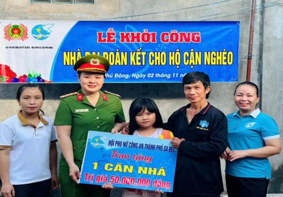 KHỞI CÔNG XÂY DỰNG NHÀ ĐẠI ĐOÀN KẾT